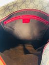 Bolsa Gucci Flat Messenger Web Monogram