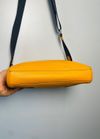 Bolsa Coach Charles Tangerine Leather Camera Bag with NY