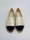 Espadrille Chanel couro