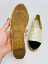 Espadrille Chanel couro