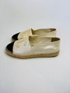 Espadrille Chanel couro