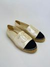 Espadrille Chanel couro