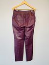 Calça em couro