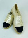 Espadrille Chanel couro