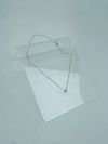 Colar D´Vie ouro branco 18K