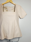 Blusa Tássia Ely couro