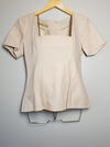 Blusa Tássia Ely couro