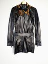 Trench Coat Animale couro