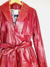 Trench Coat FIG couro
