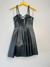 Vestido Bobô couro