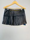 Short Saia Clé couro