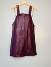 Vestido Tannerie couro
