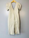 Vestido VZ x Scalia couro