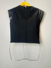 Blusa Jump couro