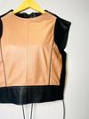 Blusa Jump couro