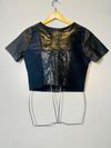 Blusa Jump couro