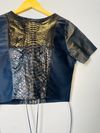 Blusa Jump couro