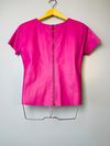 Blusa Juliana Sanmartin couro