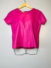 Blusa Juliana Sanmartin couro