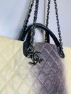 Bolsa Chanel Caviar Ombre Shopping Tote