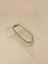 Pulseira Riviera ouro branco e brilhantes