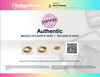 Aliança Bvlgari B. Zero 0 ouro amarelo 18K