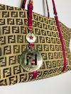 Bolsa Fendi Mini Zucchino Canvas Superstar 2000-2010
