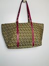 Bolsa Fendi Mini Zucchino Canvas Superstar 2000-2010