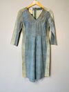 Vestido Juliana Sanmartin couro