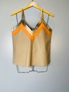 Blusa Zinnia couro