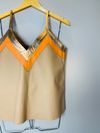Blusa Zinnia couro