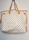 Bolsa Louis Vuitton Neverfull Damier Azur GM
