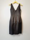 Vestido Pedro Lourenço couro