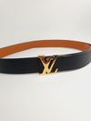Cinto Louis Vuitton Initiales reversível