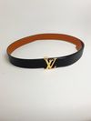 Cinto Louis Vuitton Initiales reversível