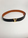 Cinto Louis Vuitton Initiales reversível