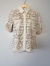 Camisa Tannerie couro
