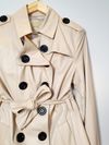 Trench Coat Tássia Ely couro