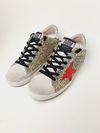 Tênis Golden Goose Super-Star brilho