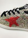 Tênis Golden Goose Super-Star brilho