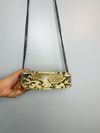 Bolsa Flora Galvão Python