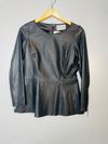 Blusa Tannerie couro
