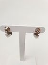 Brinco Alice Penteado ouro branco e diamantes