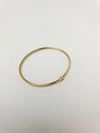Bracelete ouro amarelo e diamante