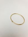 Bracelete ouro amarelo e diamante