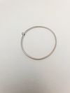 Bracelete ouro branco e diamante