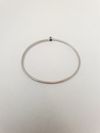 Bracelete ouro branco e diamante