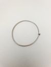 Bracelete ouro branco e diamante
