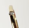 Anel ouro amarelo e diamante