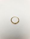 Anel ouro amarelo e diamante